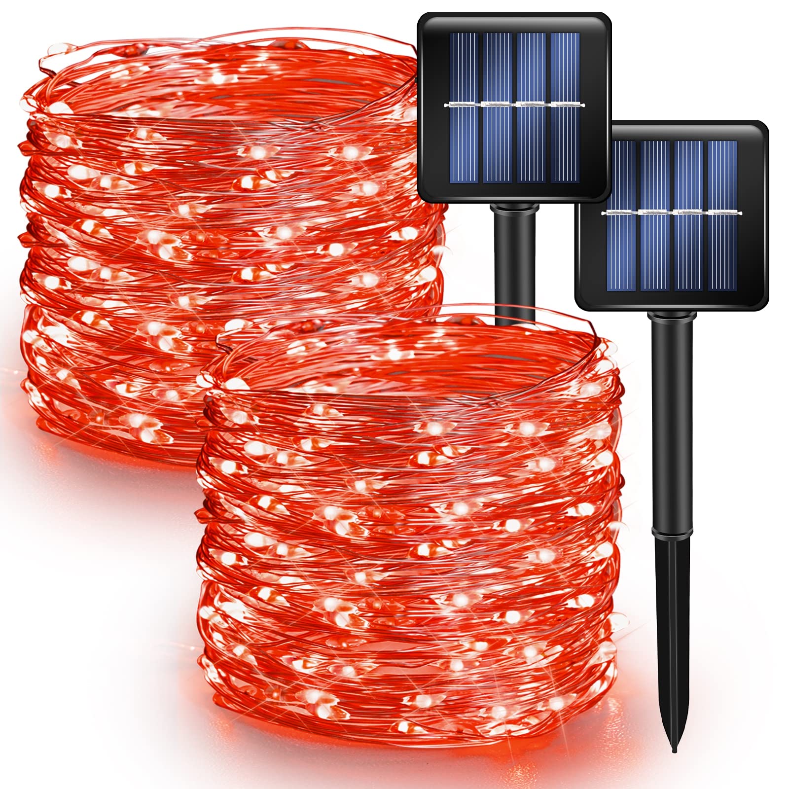 Solar String Lights Outdoor with Waterproof LED Fairy Lighting