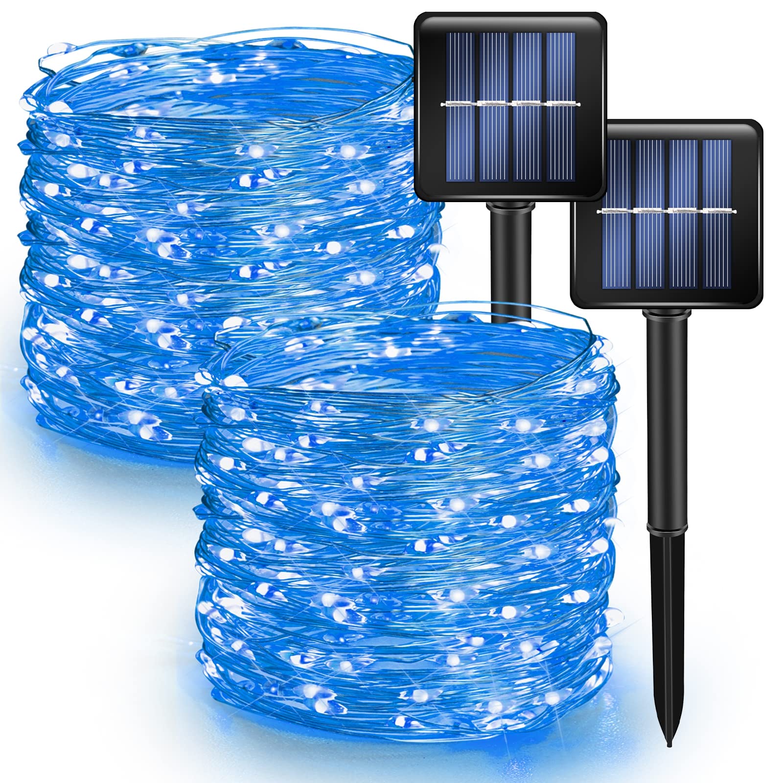 Solar String Lights Outdoor with Waterproof LED Fairy Lighting