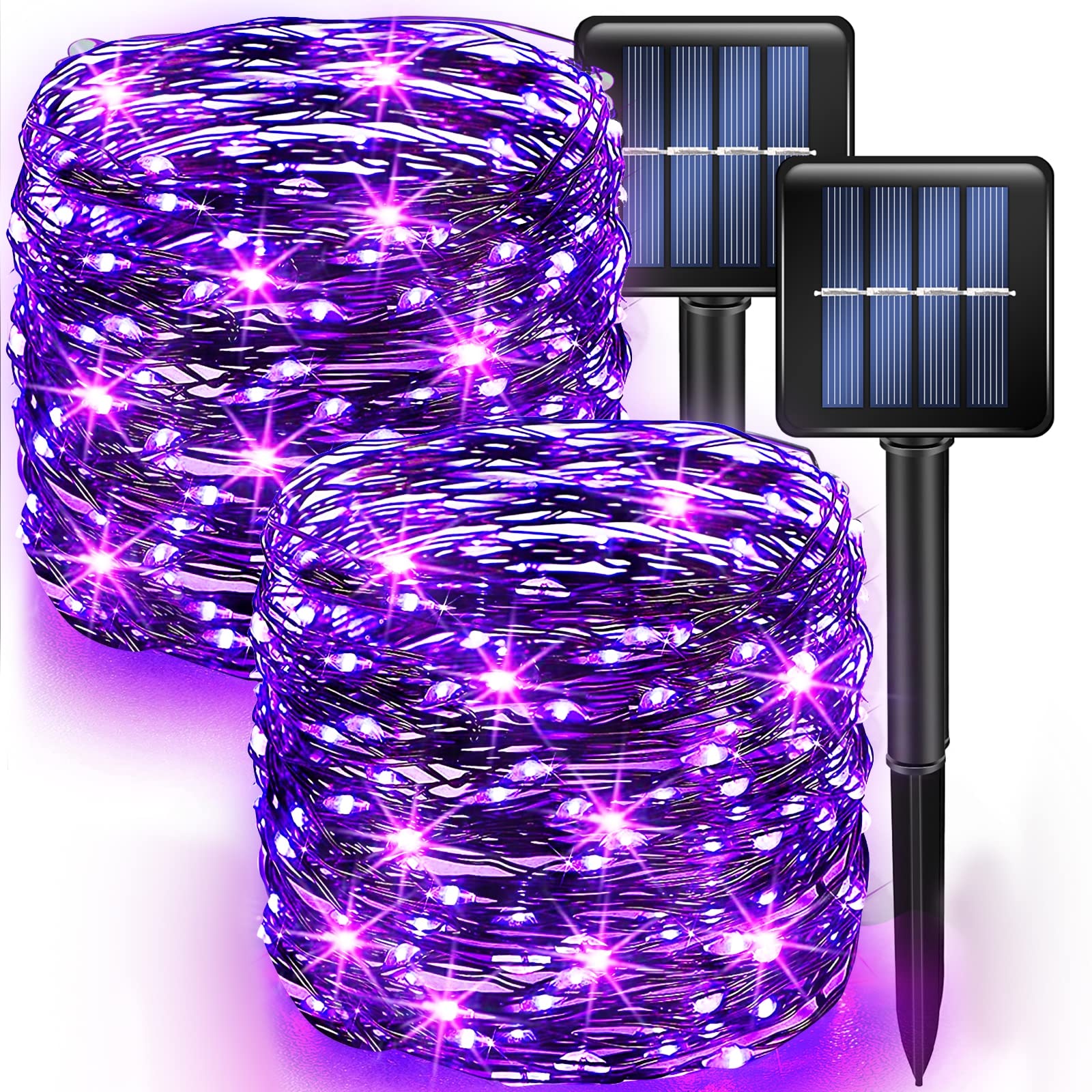 Solar String Lights Outdoor with Waterproof LED Fairy Lighting