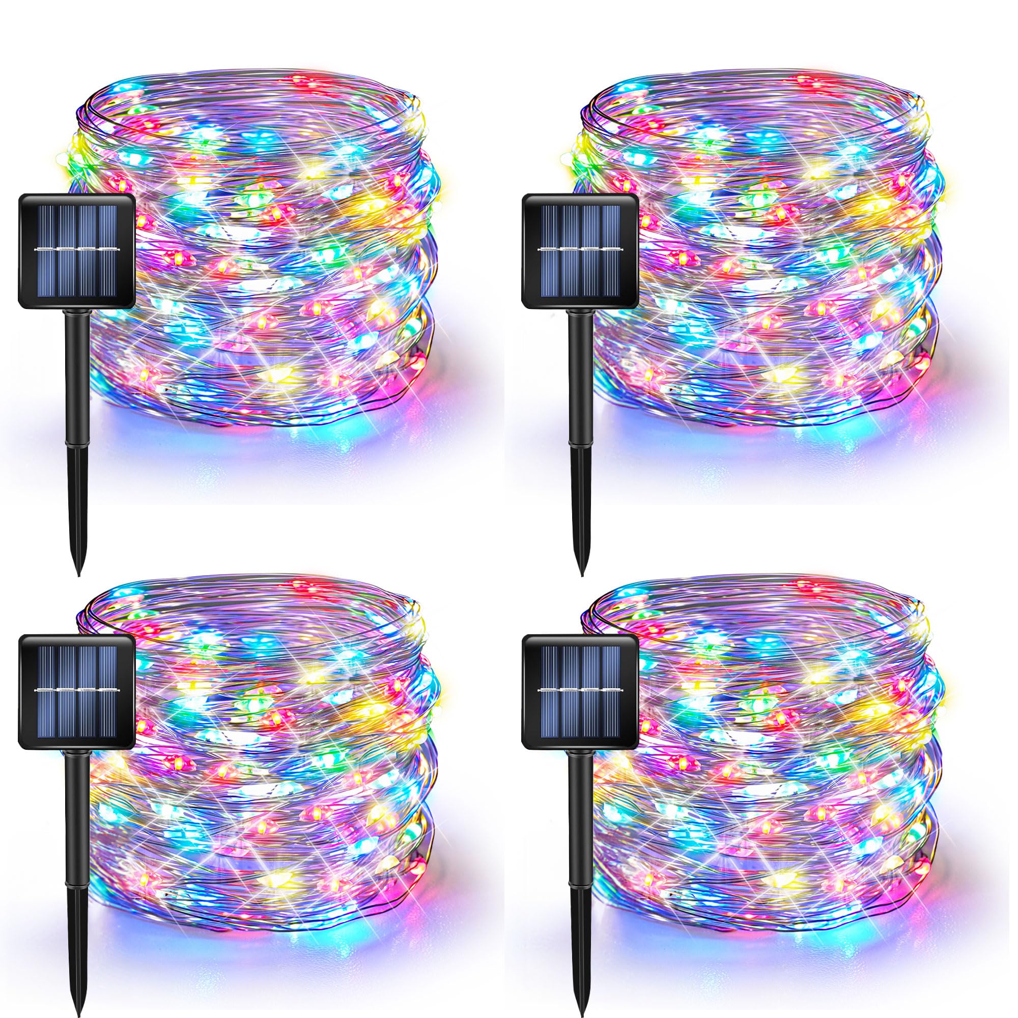 Solar String Lights Outdoor with Waterproof LED Fairy Lighting