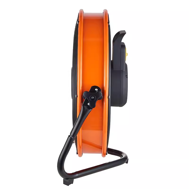 Portable Solar Powered Fan with Brushless Motor and Outdoor Cooling