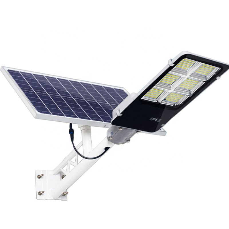 Solar Street Light Outdoor with Remote Control and IP65 Waterproof Design