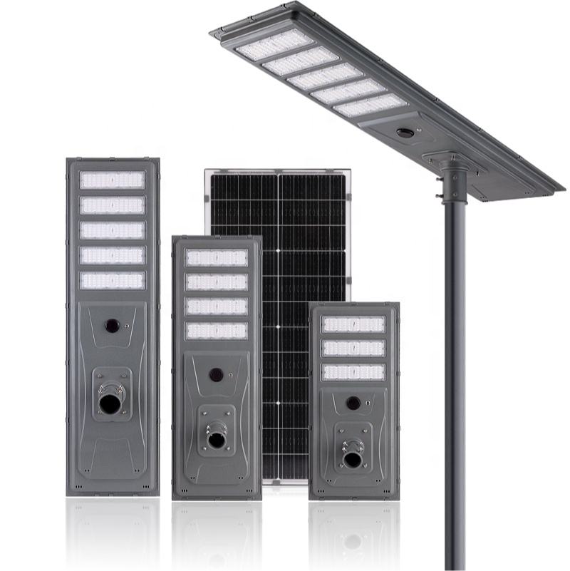 Solar Street Light Outdoor with IP65 Waterproof and Integrated LED Lighting