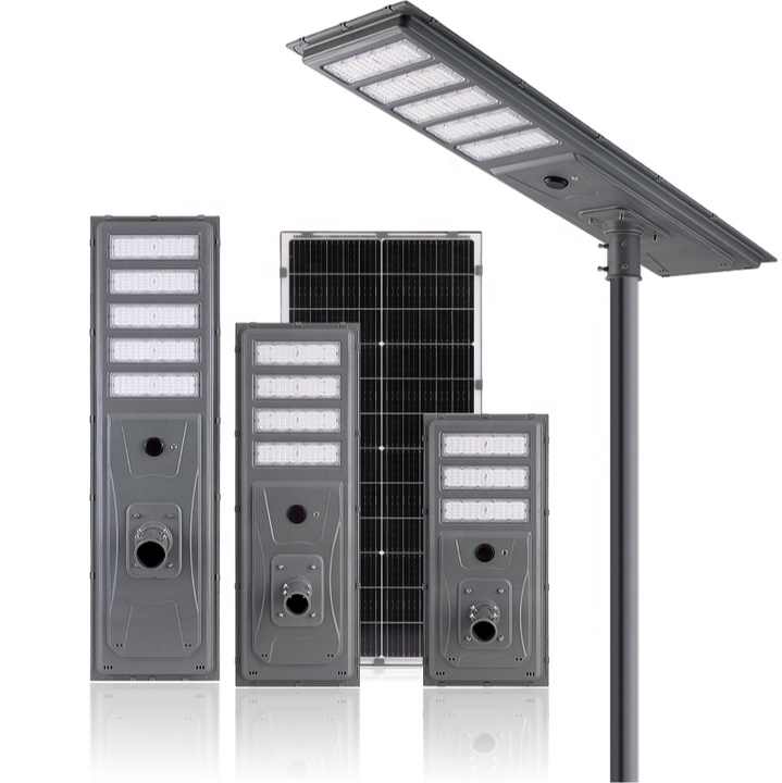 Solar Street Light Outdoor with IP65 Waterproof and Integrated LED Lighting